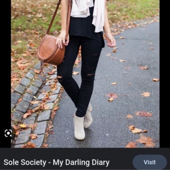 Sole Society Thalia Leather Crossbody Bag with Braided Tassels - Picture 13 of 13